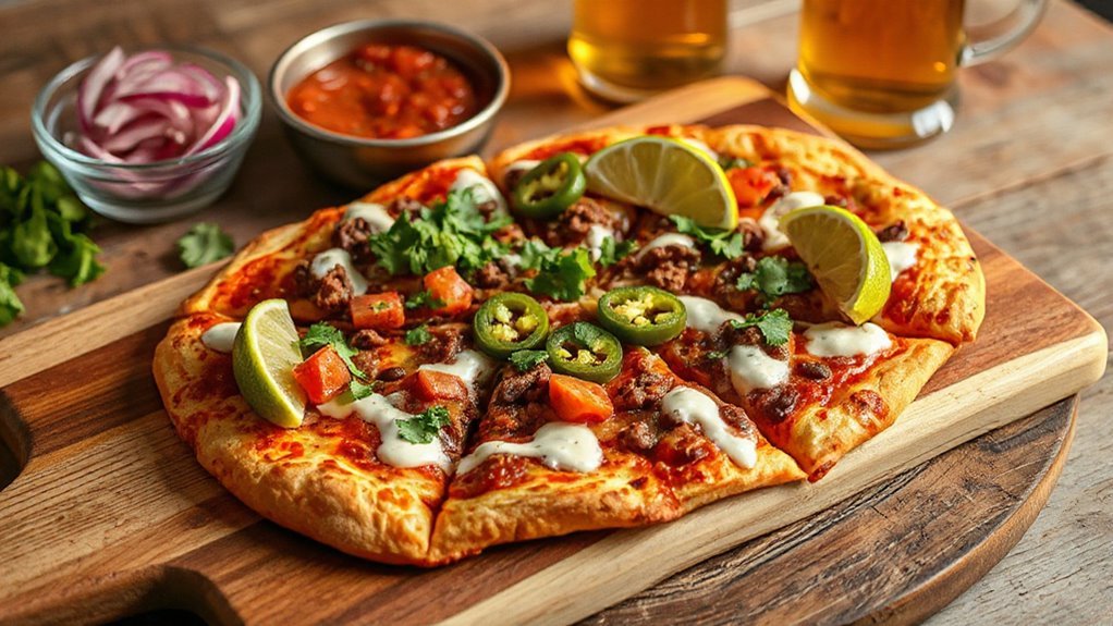 pairing mexican pizza delights