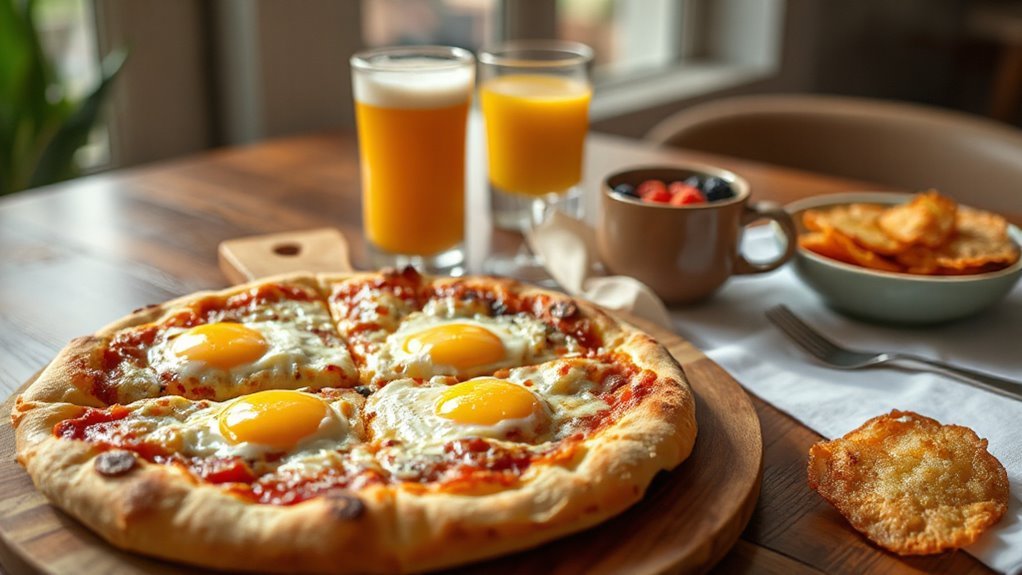 perfect breakfast pizza pairings