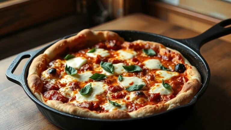 perfect deep dish pizza