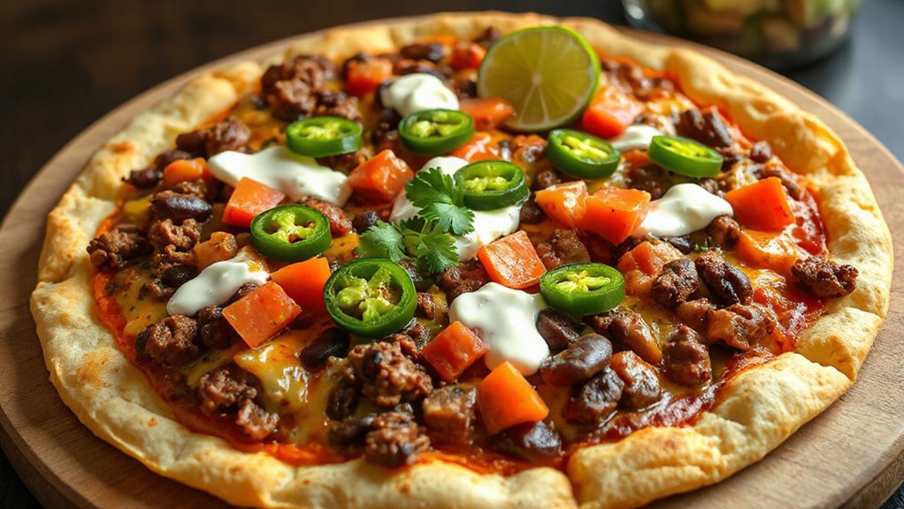 perfect mexican pizza ingredients