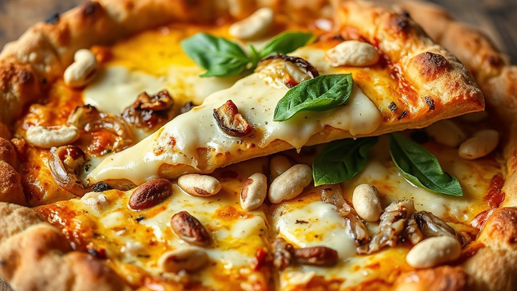 perfect vegan pizza elements