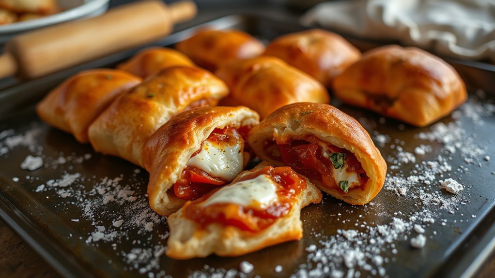 quick and easy pizza rolls