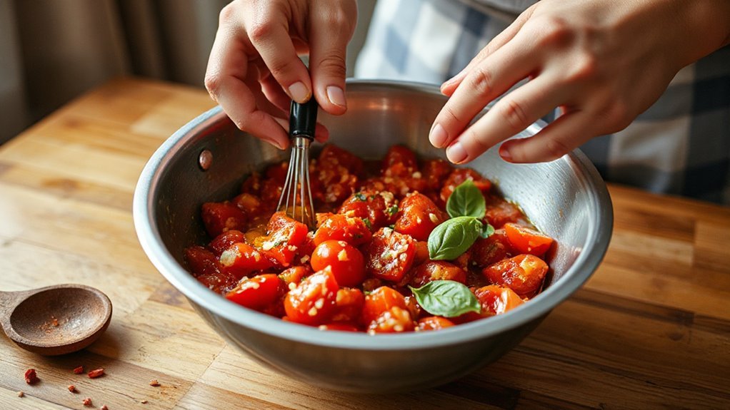 quick and fresh pizza sauce