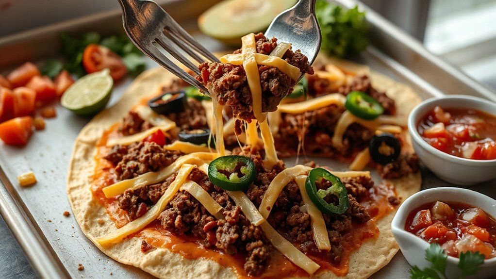 quick mexican pizza ingredients