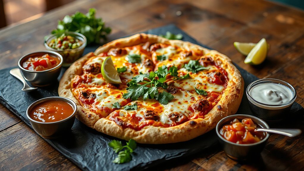 sauce pairings for mexican pizza