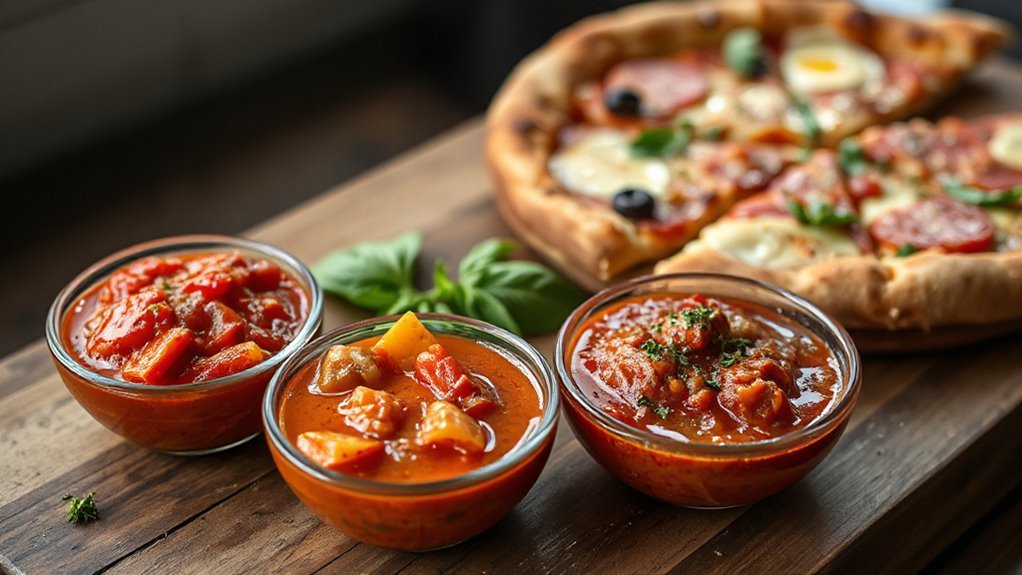 sauce selection for pizza