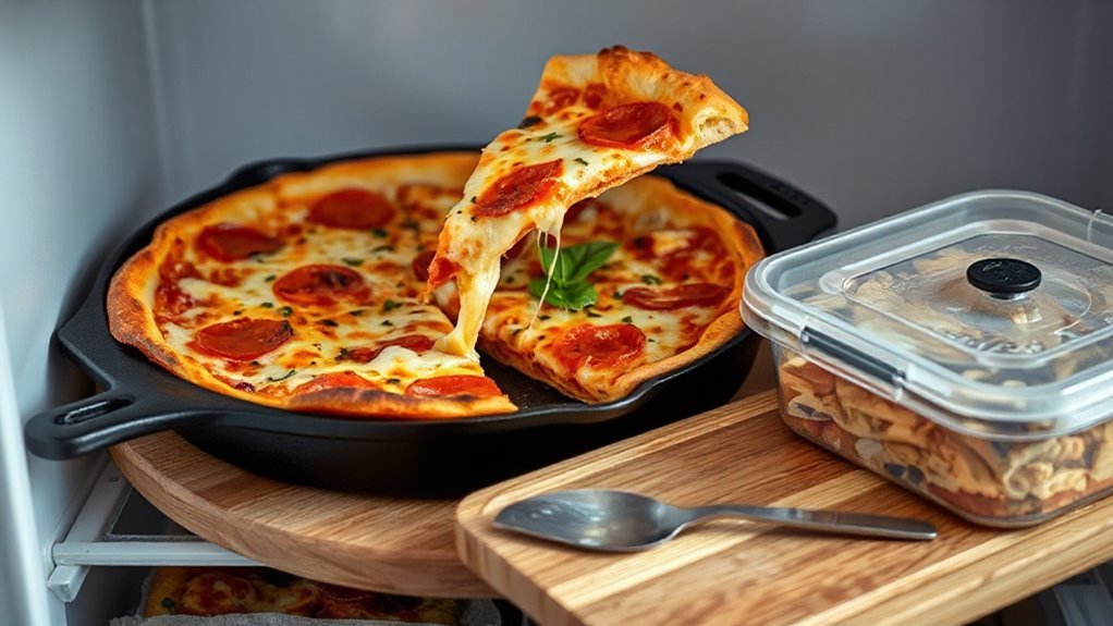 serve and store pizza