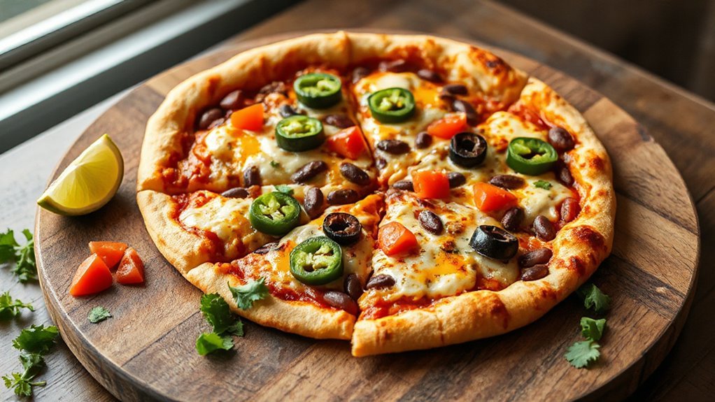 tasty mexican pizza toppings