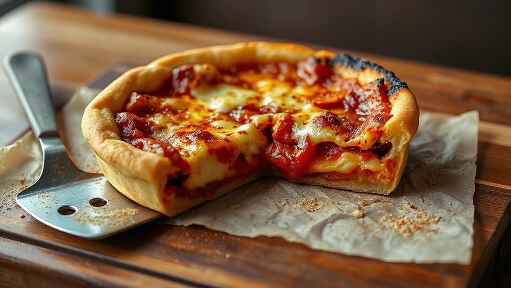 troubleshooting deep dish pizza