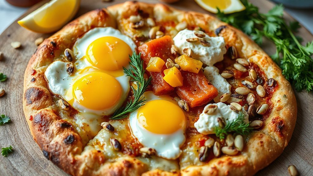 unique breakfast pizza combinations
